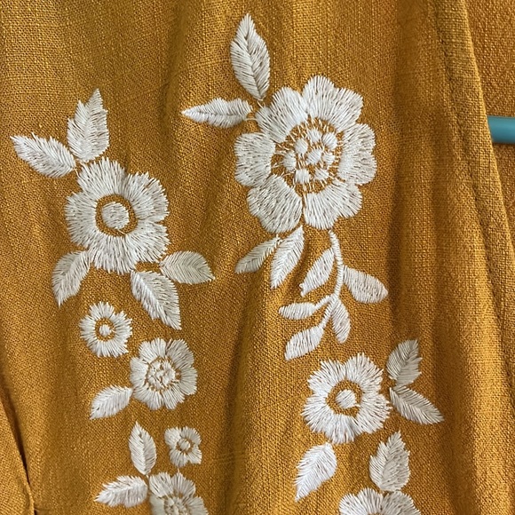 Forever 21 dress mustard yellow size medium - Picture 3 of 13